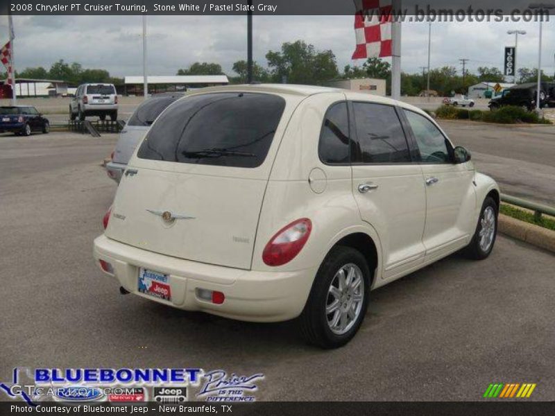 Stone White / Pastel Slate Gray 2008 Chrysler PT Cruiser Touring
