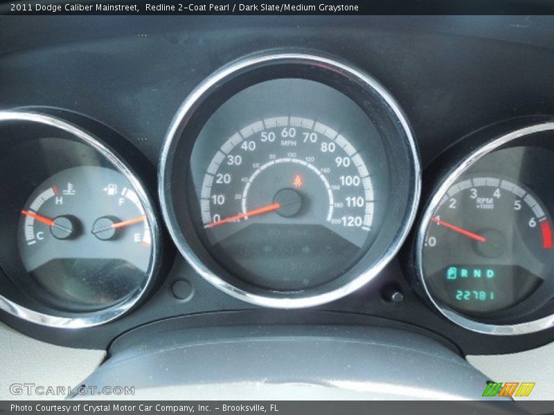 Redline 2-Coat Pearl / Dark Slate/Medium Graystone 2011 Dodge Caliber Mainstreet