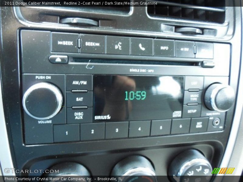 Redline 2-Coat Pearl / Dark Slate/Medium Graystone 2011 Dodge Caliber Mainstreet