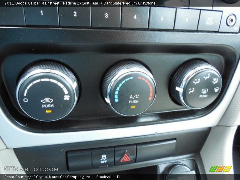 Redline 2-Coat Pearl / Dark Slate/Medium Graystone 2011 Dodge Caliber Mainstreet