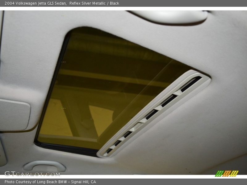 Reflex Silver Metallic / Black 2004 Volkswagen Jetta GLS Sedan