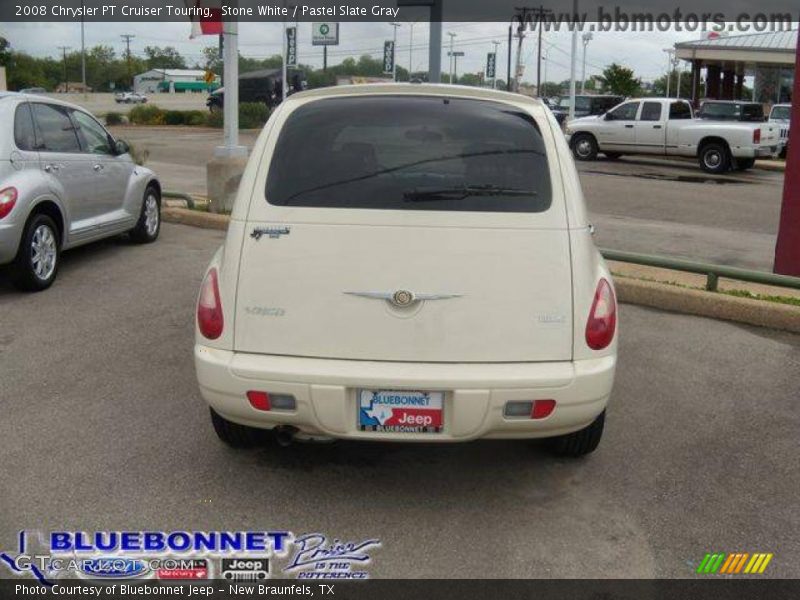 Stone White / Pastel Slate Gray 2008 Chrysler PT Cruiser Touring