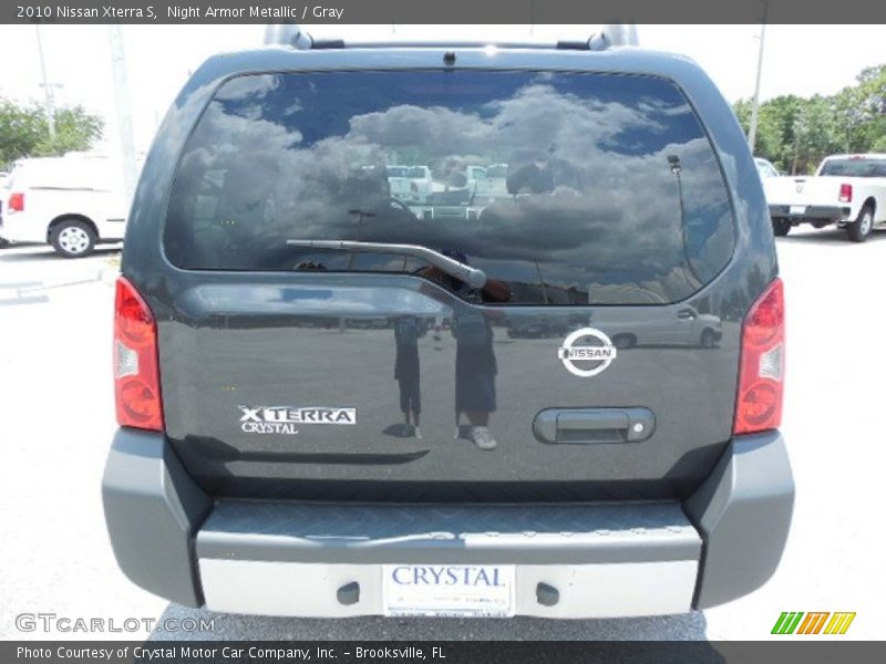 Night Armor Metallic / Gray 2010 Nissan Xterra S