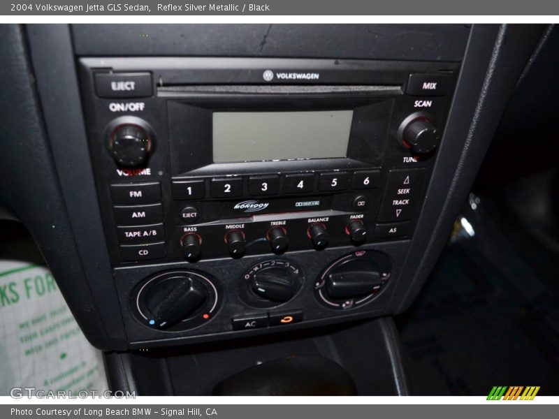 Reflex Silver Metallic / Black 2004 Volkswagen Jetta GLS Sedan