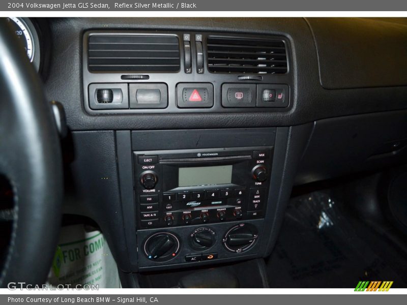 Reflex Silver Metallic / Black 2004 Volkswagen Jetta GLS Sedan