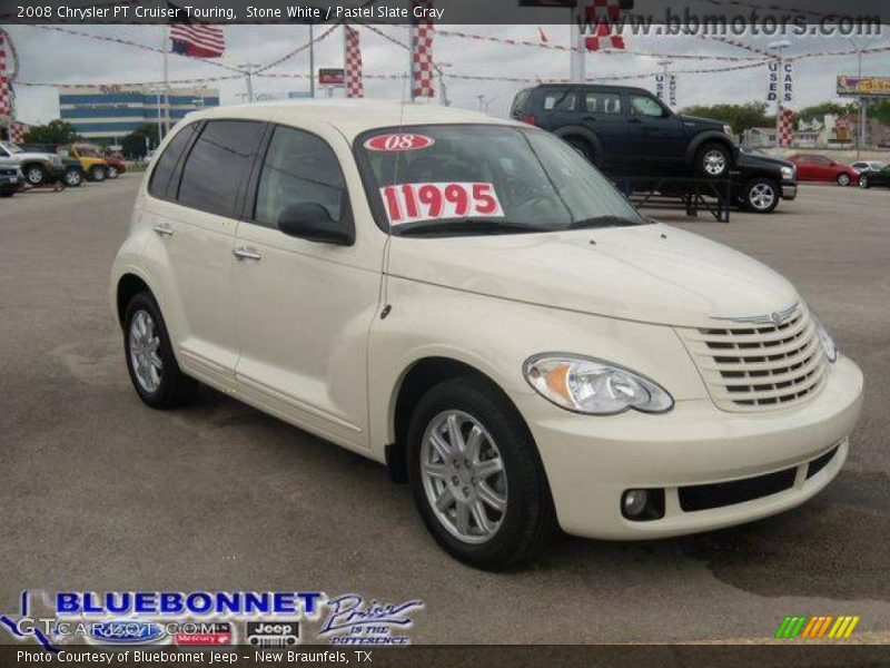 Stone White / Pastel Slate Gray 2008 Chrysler PT Cruiser Touring