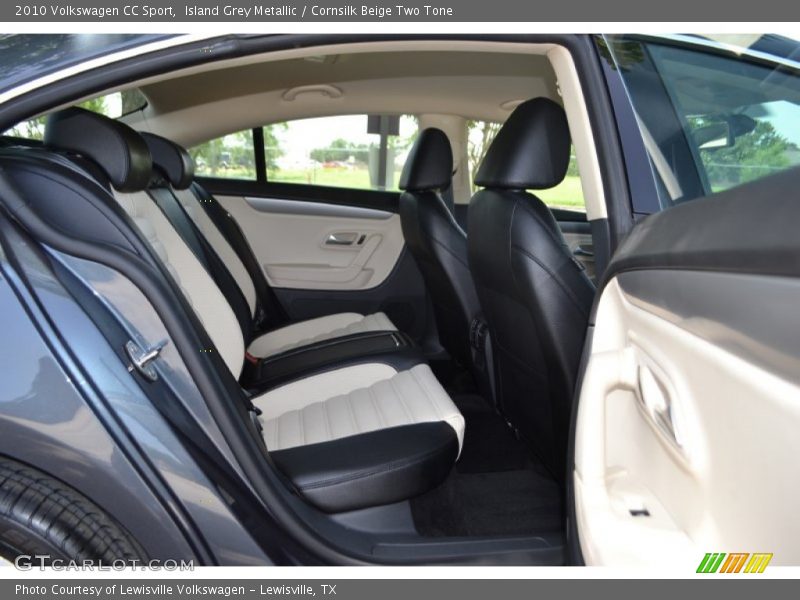 Island Grey Metallic / Cornsilk Beige Two Tone 2010 Volkswagen CC Sport
