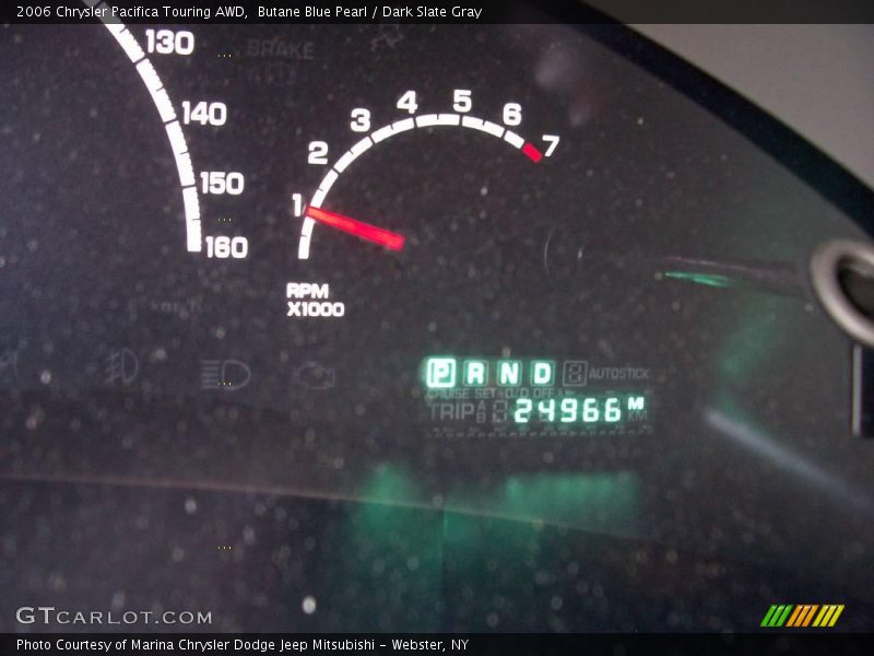 Butane Blue Pearl / Dark Slate Gray 2006 Chrysler Pacifica Touring AWD