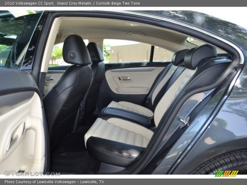 Island Grey Metallic / Cornsilk Beige Two Tone 2010 Volkswagen CC Sport