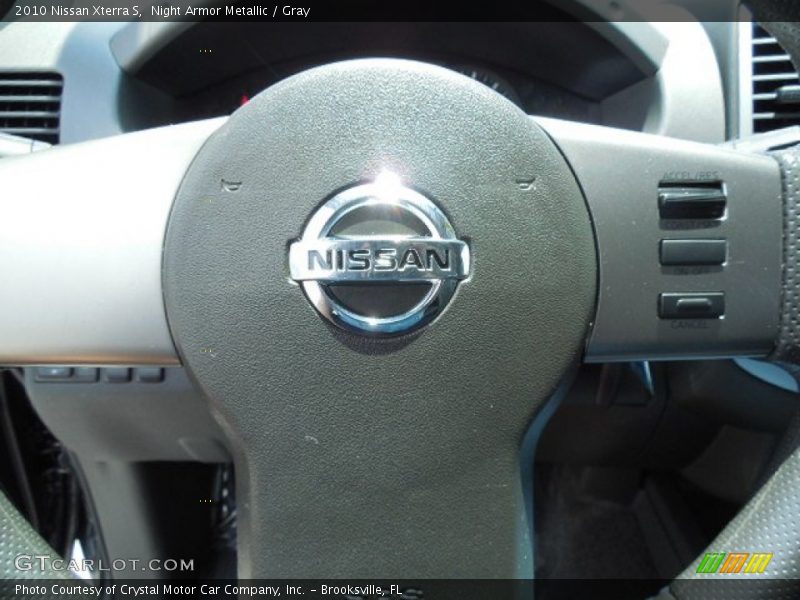 Night Armor Metallic / Gray 2010 Nissan Xterra S