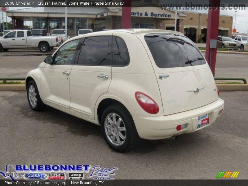 Stone White / Pastel Slate Gray 2008 Chrysler PT Cruiser Touring