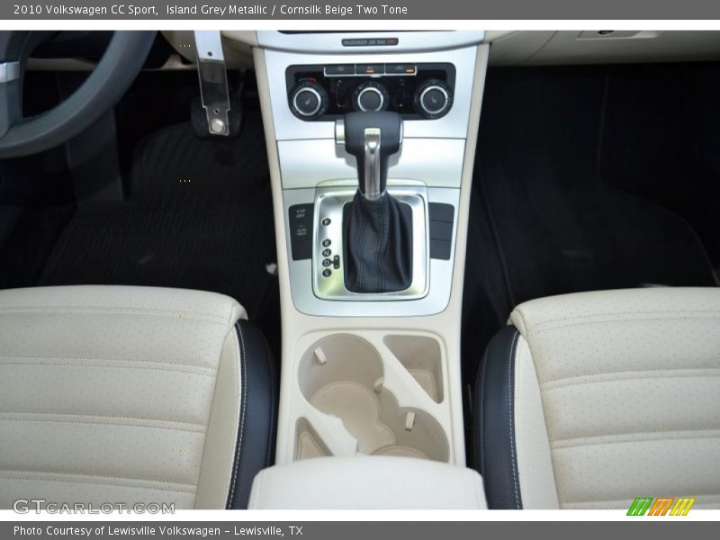 Island Grey Metallic / Cornsilk Beige Two Tone 2010 Volkswagen CC Sport