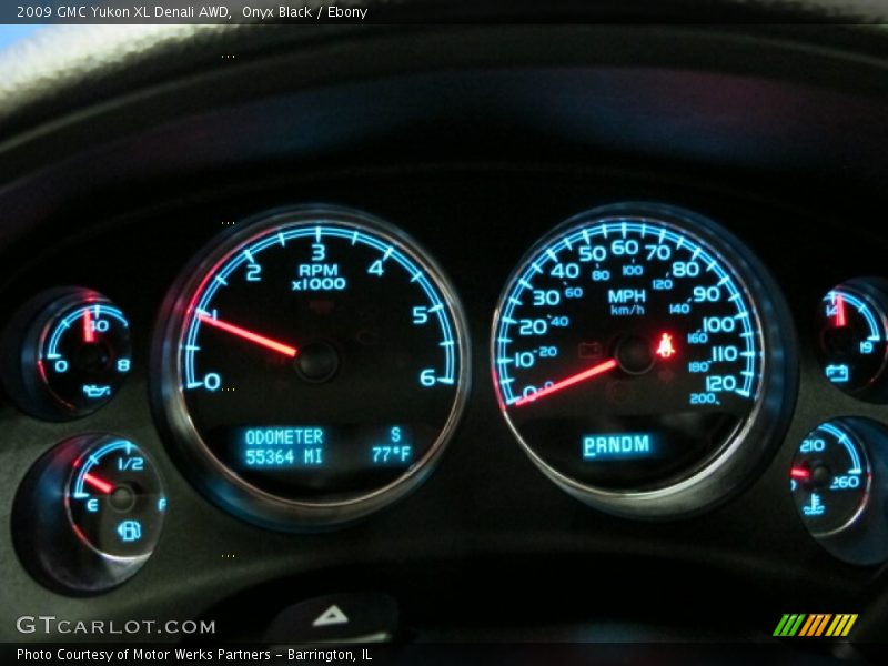 Onyx Black / Ebony 2009 GMC Yukon XL Denali AWD