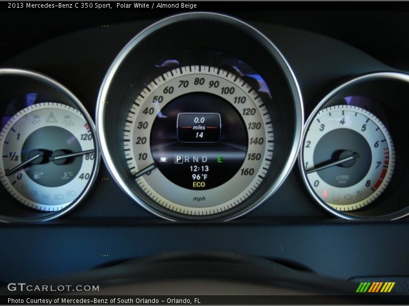 Polar White / Almond Beige 2013 Mercedes-Benz C 350 Sport
