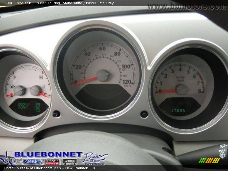 Stone White / Pastel Slate Gray 2008 Chrysler PT Cruiser Touring