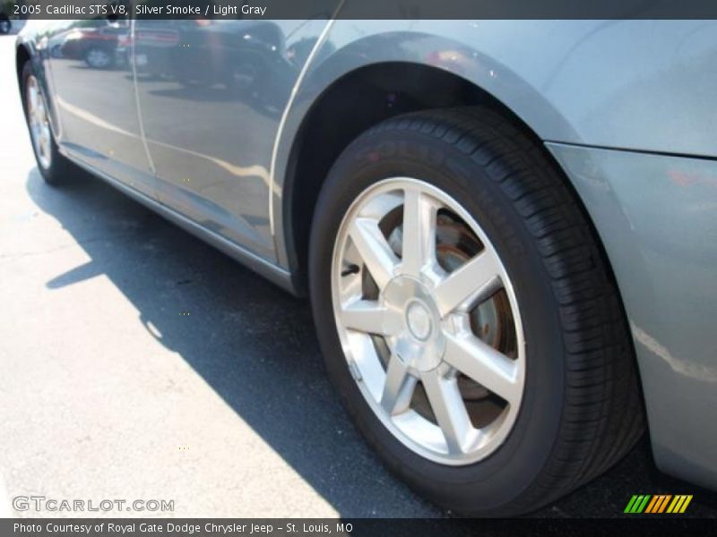 Silver Smoke / Light Gray 2005 Cadillac STS V8