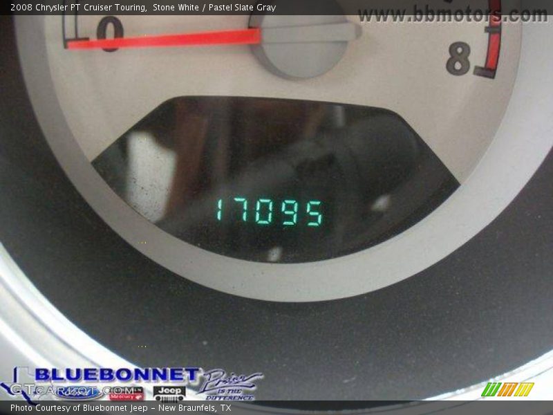 Stone White / Pastel Slate Gray 2008 Chrysler PT Cruiser Touring
