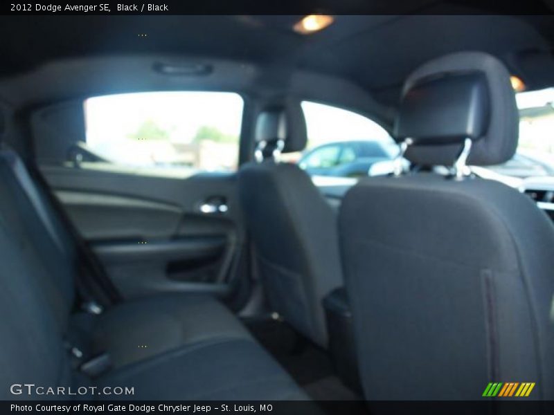 Black / Black 2012 Dodge Avenger SE