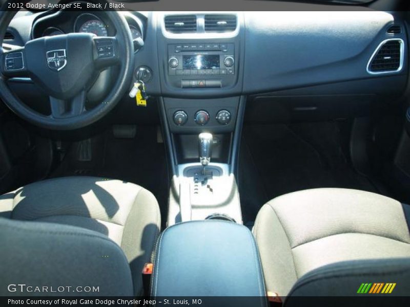 Black / Black 2012 Dodge Avenger SE