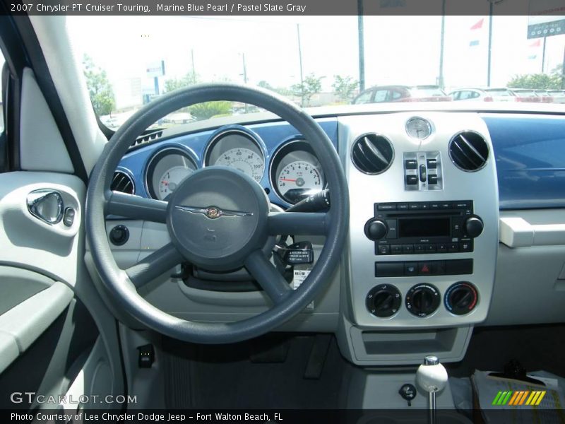 Marine Blue Pearl / Pastel Slate Gray 2007 Chrysler PT Cruiser Touring