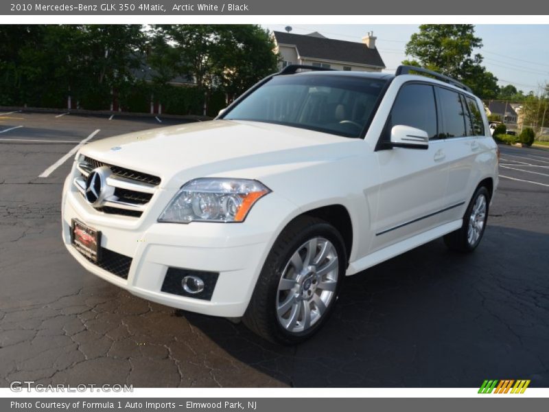 Arctic White / Black 2010 Mercedes-Benz GLK 350 4Matic