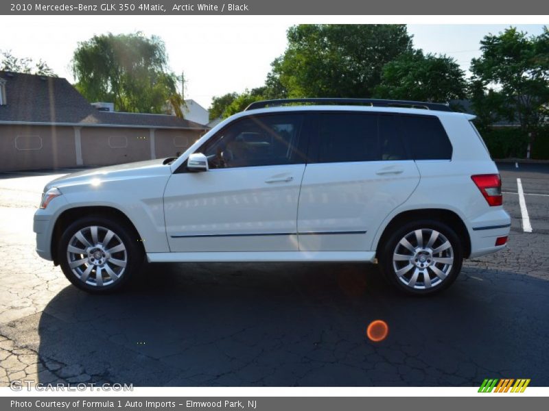 Arctic White / Black 2010 Mercedes-Benz GLK 350 4Matic