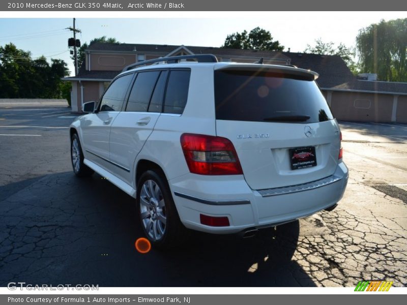 Arctic White / Black 2010 Mercedes-Benz GLK 350 4Matic