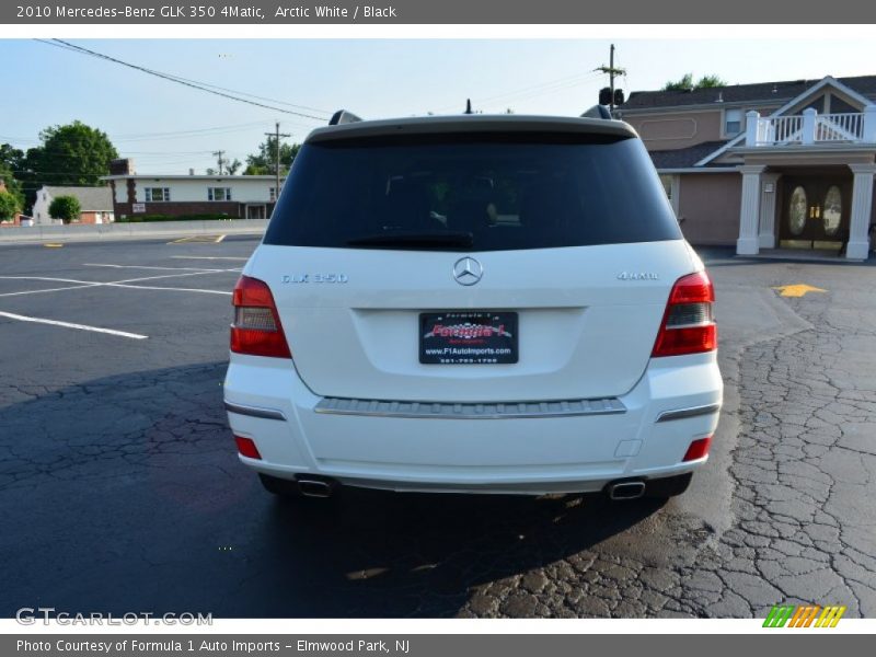 Arctic White / Black 2010 Mercedes-Benz GLK 350 4Matic
