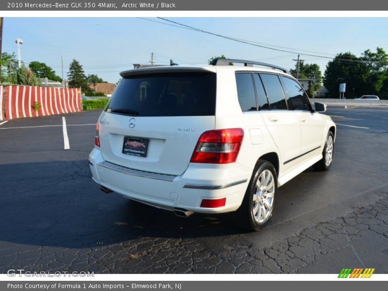 Arctic White / Black 2010 Mercedes-Benz GLK 350 4Matic
