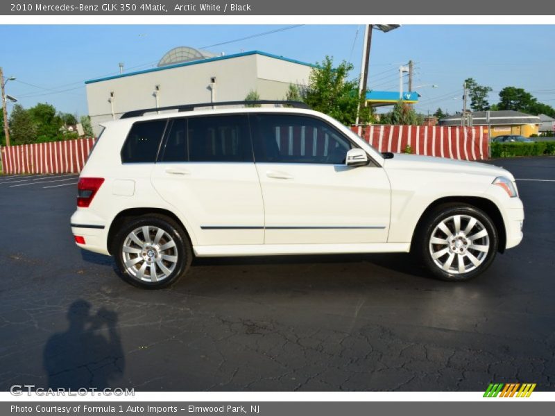 Arctic White / Black 2010 Mercedes-Benz GLK 350 4Matic