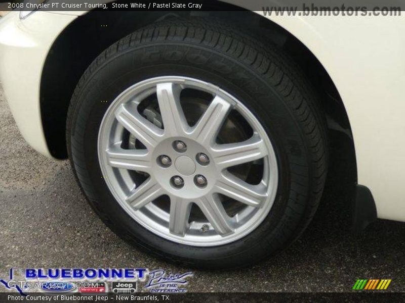Stone White / Pastel Slate Gray 2008 Chrysler PT Cruiser Touring