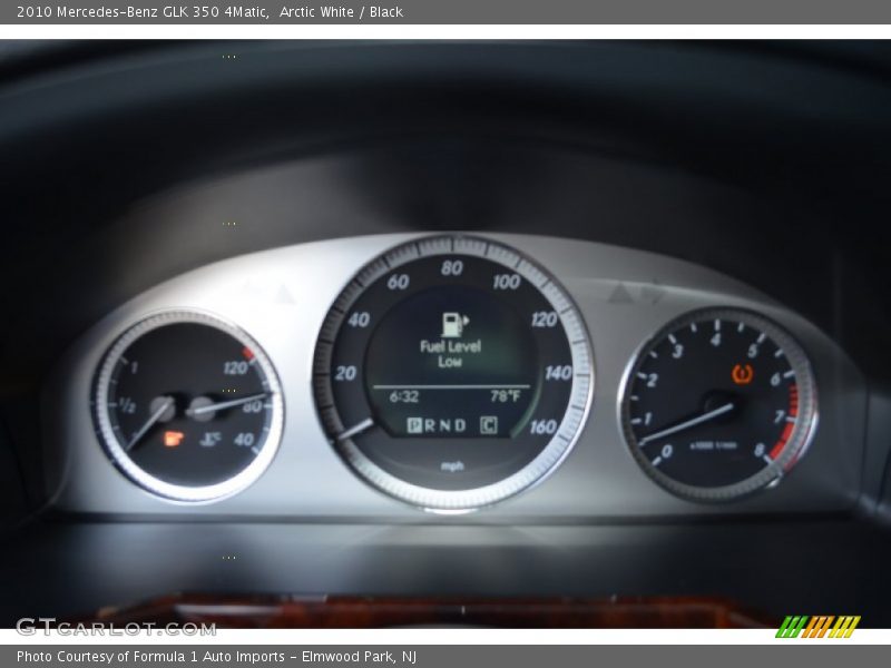 Arctic White / Black 2010 Mercedes-Benz GLK 350 4Matic