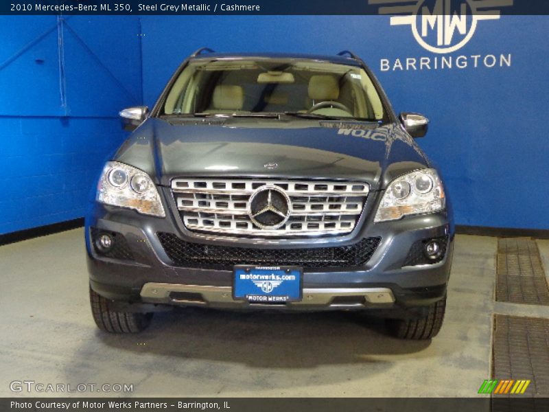 Steel Grey Metallic / Cashmere 2010 Mercedes-Benz ML 350