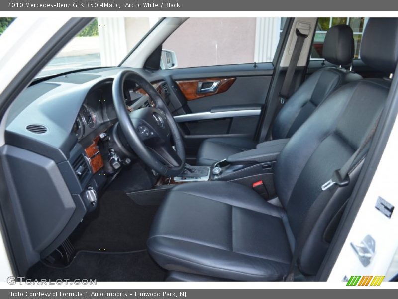Arctic White / Black 2010 Mercedes-Benz GLK 350 4Matic