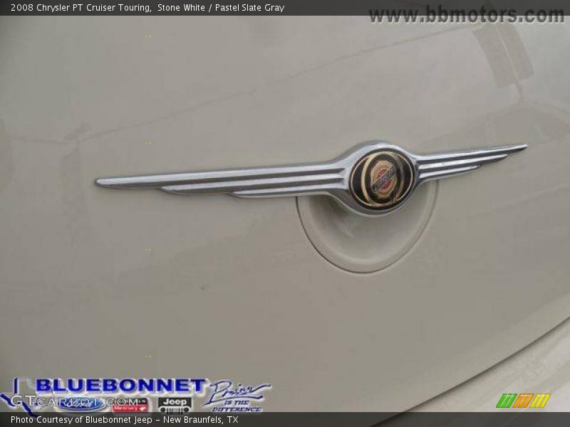 Stone White / Pastel Slate Gray 2008 Chrysler PT Cruiser Touring