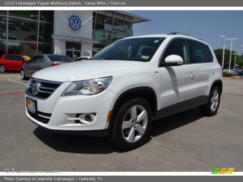 Candy White / Charcoal 2010 Volkswagen Tiguan Wolfsburg Edition