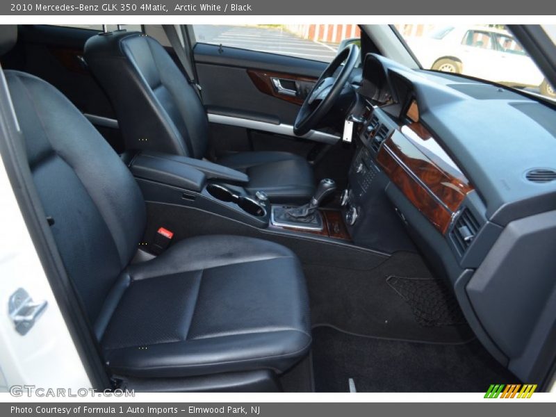 Arctic White / Black 2010 Mercedes-Benz GLK 350 4Matic