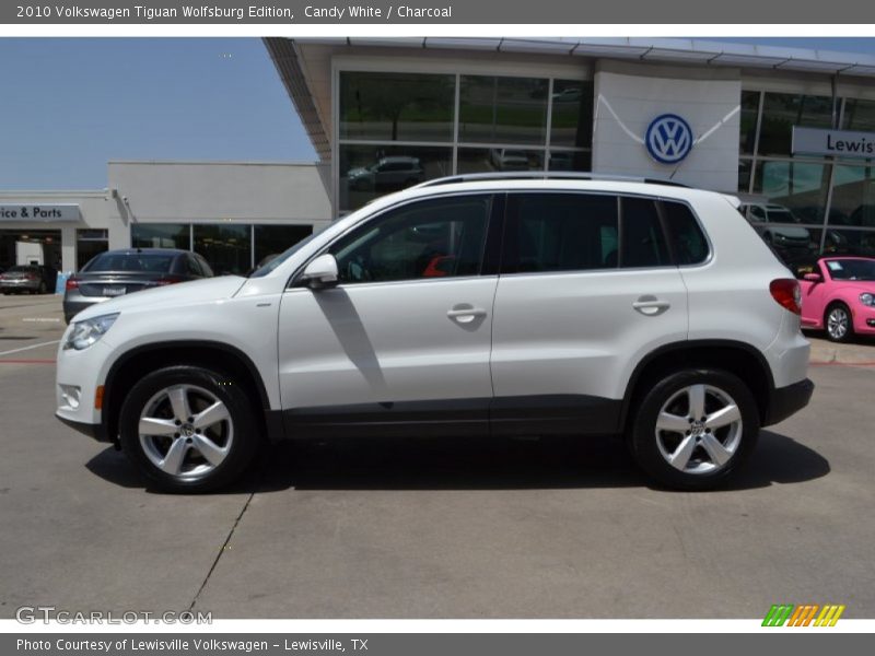 Candy White / Charcoal 2010 Volkswagen Tiguan Wolfsburg Edition