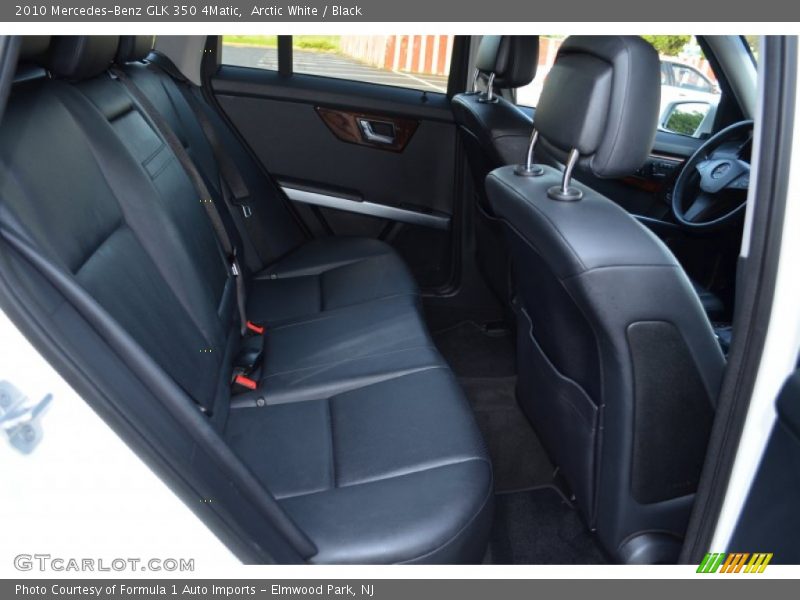 Arctic White / Black 2010 Mercedes-Benz GLK 350 4Matic