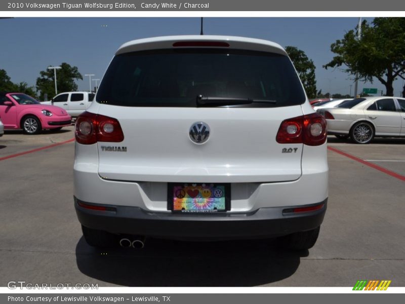 Candy White / Charcoal 2010 Volkswagen Tiguan Wolfsburg Edition