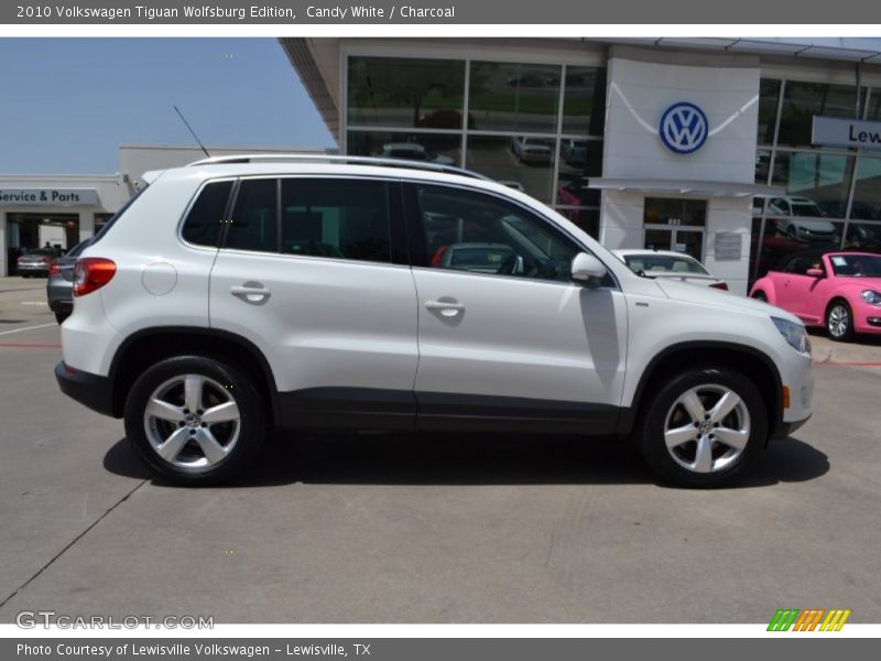 Candy White / Charcoal 2010 Volkswagen Tiguan Wolfsburg Edition