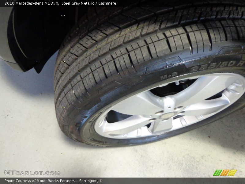 Steel Grey Metallic / Cashmere 2010 Mercedes-Benz ML 350