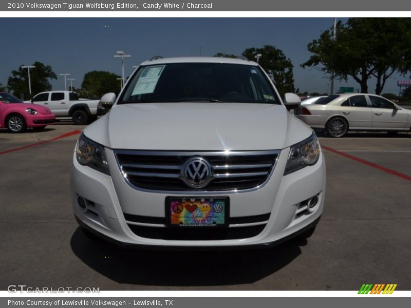 Candy White / Charcoal 2010 Volkswagen Tiguan Wolfsburg Edition