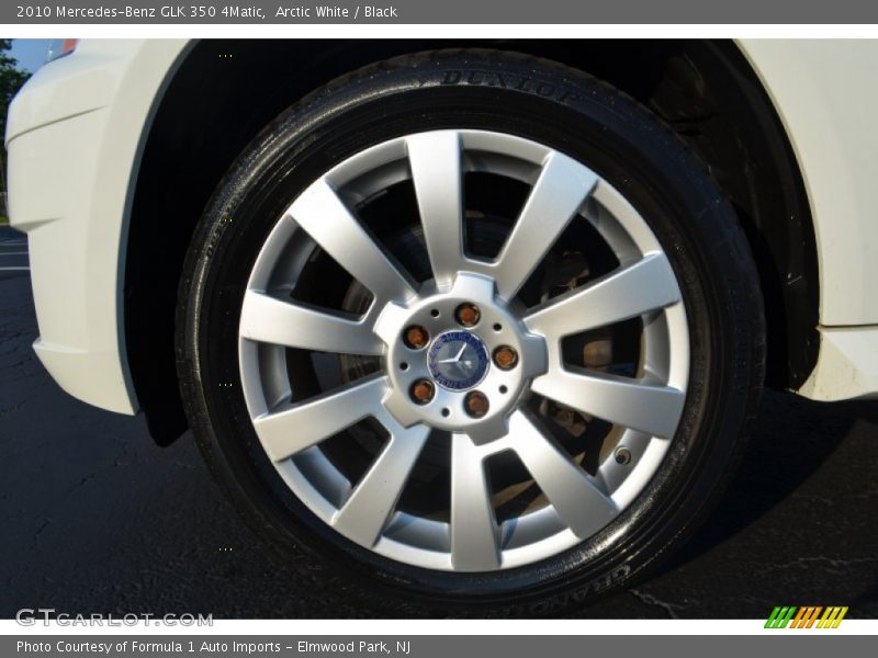 Arctic White / Black 2010 Mercedes-Benz GLK 350 4Matic