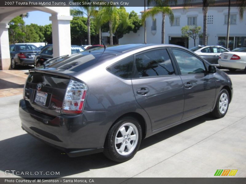 Classic Silver Metallic / Dark Gray 2007 Toyota Prius Hybrid Touring