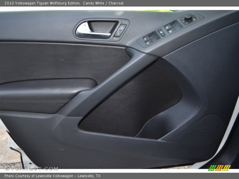 Candy White / Charcoal 2010 Volkswagen Tiguan Wolfsburg Edition