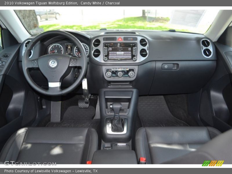 Candy White / Charcoal 2010 Volkswagen Tiguan Wolfsburg Edition