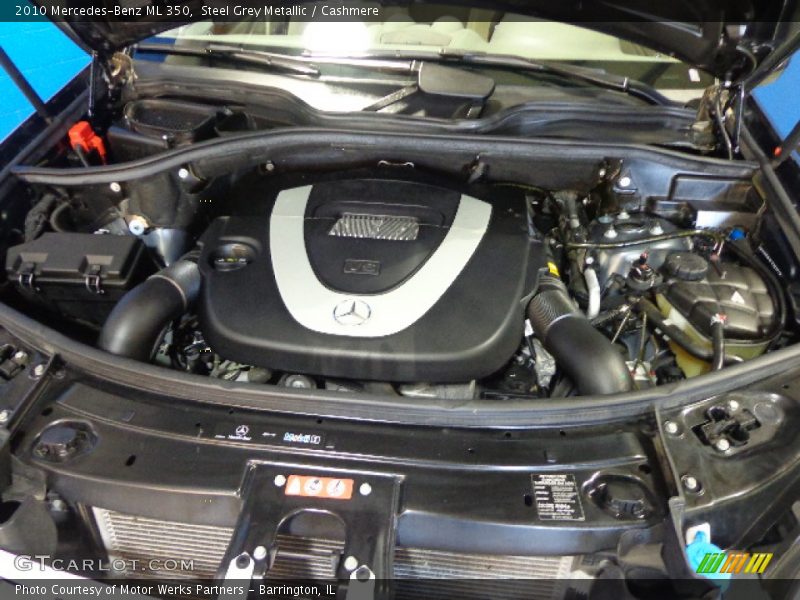 Steel Grey Metallic / Cashmere 2010 Mercedes-Benz ML 350