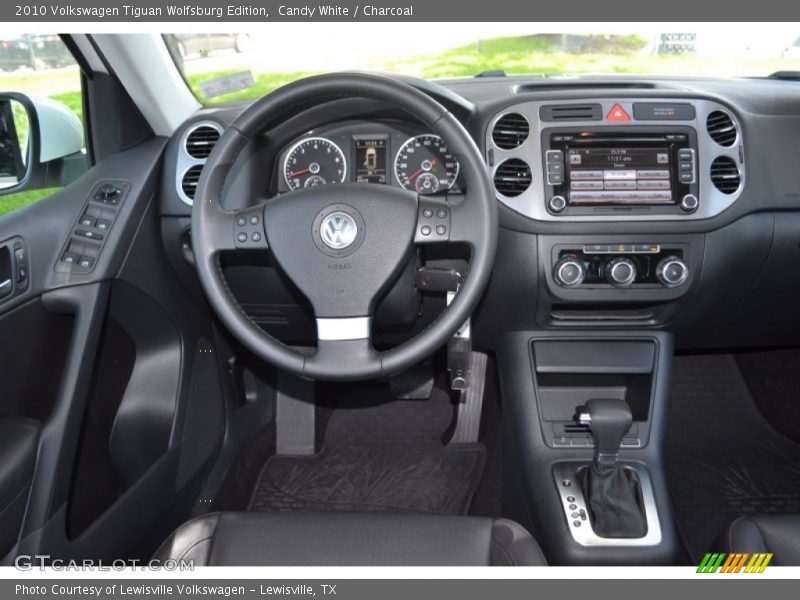 Candy White / Charcoal 2010 Volkswagen Tiguan Wolfsburg Edition