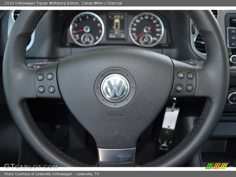 Candy White / Charcoal 2010 Volkswagen Tiguan Wolfsburg Edition